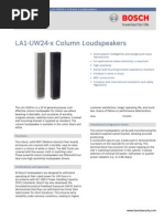 Product Brochure LA1-UW24-xColum