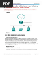 3.4.1.2 Lab - Using Wireshark To View Network Traffic - ILM