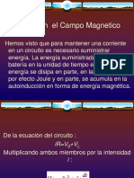 Energía de Campo Magnético