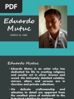 Eduardo Mutuc: MARCH 22, 1966