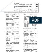 Cuestionario Unidades Químicas de Masa I 2019 1