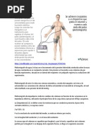 La Pletismógrafia Es Un Examen Que Se Realiza Colocando Manguitos de Presión Sanguínea en Las Extremidades para Medir La Presión Sistólica