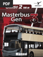 Manual OMSI 2 Add-On Masterbus Gen 3 Pack