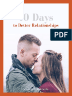 10 Days To Better Relationships Michael S. Sorensen