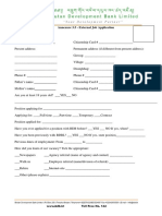 BDB Job Application Form PDF