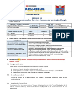 Semana 4 - Guía Autoaprendizaje COMUNICACIÓN 5to PDF