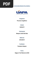 Procesos Cognitivos Tarea 4