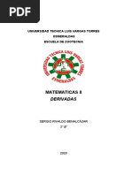 Matematicas Ii: Derivadas