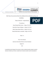 Psicometria - Segunda Entrega - Trabajo Colaborativo