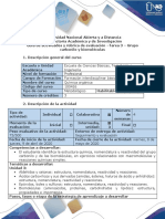 Guía de Actividades y Rúbrica de Evaluación - Tarea 3 - Grupo Carbonilo y Biomoléculas