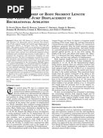 2006 20 1 The Relationship of Body Segment Length