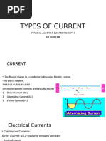 Types of Current