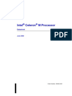 Celeron M Datasheet