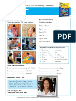 Worksheet 5: Daily Routine