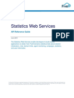 Statistics Webservices Api Reference Guide