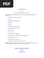 Section 2. Applicability of Rules of Civil Actions. - in The Absence of Special Provisions, The Rules Provided For in