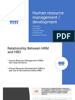 Human Resource Management