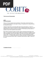 05 Cobit Assessor Sample Paper AX01 v1.1