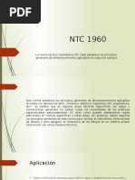 NTC 1960 Dibujo Técnico