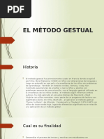 El Método Gestual