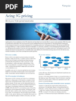 Acing 5G Pricing: How To Price 5G For Optimal Monetization