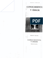 Conocimiento y Error PDF