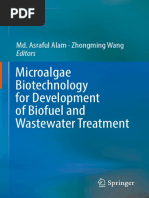 Biotecnología de Microalgas para El Desarrollo de Biocombustibes y Tratamiento de Aguas Residuales PDF