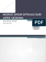 2 - Migrasi Unsur Ditinjau Dari Aspek Geokimia