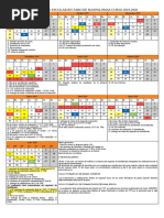 Calendario Escolar Ies Faro - 2019 - 2020