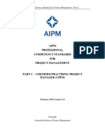 AIPM Project Manager Professional Competency Standards PDF