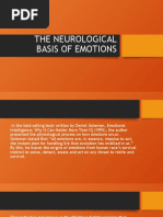 The Neurological Basis of Emotions