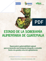 Estado de La Soberania Alimentaria de Guatemala