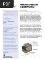 Tech Brief: Permeable Interlocking Concrete Pavement