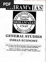 SRIRAM IAS ECONOMY Notes PDF