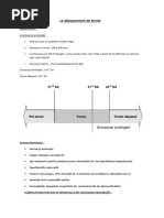 Le Dépassement de Terme