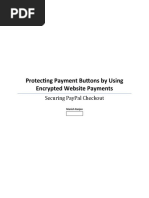 Securing PayPal Checkout