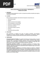 2.04 Estándar Inspecciones Equipos Herramientas