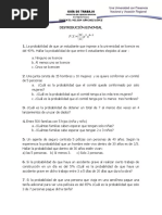 Distribución Binomial