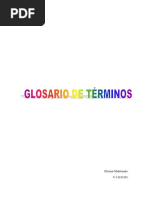 Glosario de Términos