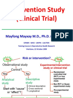 Intervention Study Mayxay Laos 2009