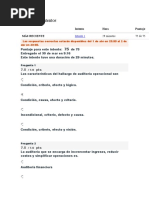 Quiz 1. Semana 3. Auditoria Operativa