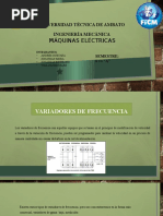 Maquinas Electricas Variadores de Frecuencia