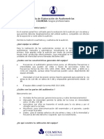 Guía de Elaboración de Audiometrías COLMENA Riesgos Profesionales