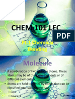 Chem 101 Lec: Pt.1 Chemical Bonding