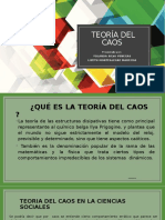 Teoría Del Caos Presentación