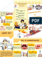 Triptico de Administracion de Medicamentos