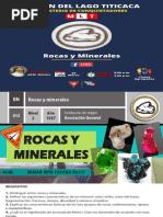 Especialidad de Rocas y Minerales PDF