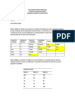 Tarea 1. Estadística y Diseño de Experimentos 202010