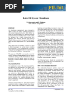 PIL161 Lube Oil System Cleanliness PDF