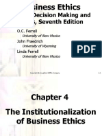 Ethical Decision Making and Cases, Seventh Edition: O.C. Ferrell John Fraedrich Linda Ferrell